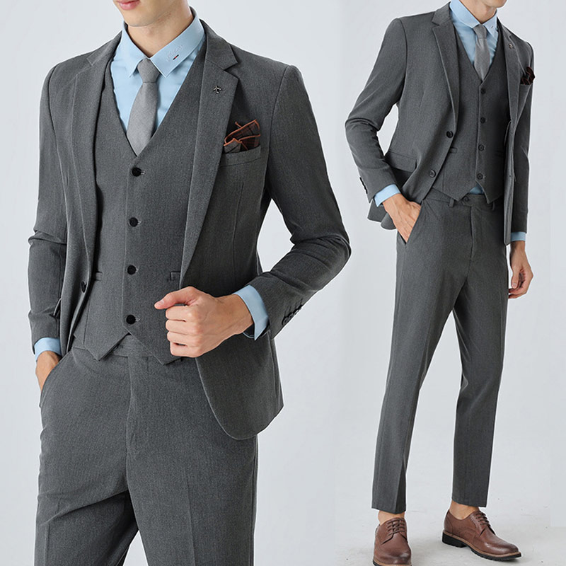 楽天市場】全4色 メンズスーツ ブラック グレー フォーマル スーツ