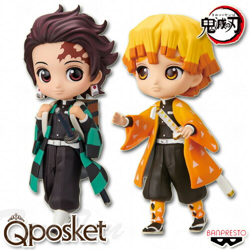 楽天市場】鬼滅の刃 Q posket petit vol.6 2種セット 竈門炭治郎 我妻