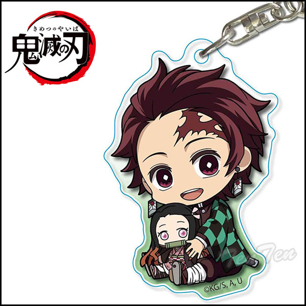 楽天市場】鬼滅の刃 ぎゅぎゅっとアクリルキーホルダー 竈門 炭治郎