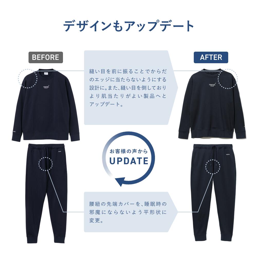 楽天市場】【TENTIAL公式】BAKUNE ウォーム リカバリーウェア 疲労回復