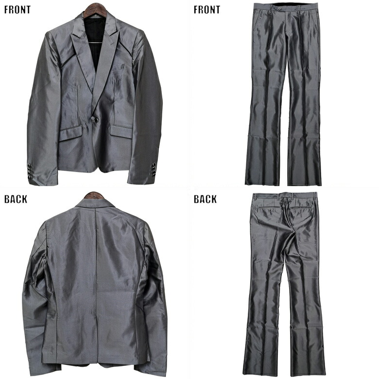 楽天市場】【閉店セール】スーツ メンズ セットアップスーツ 光沢 生地