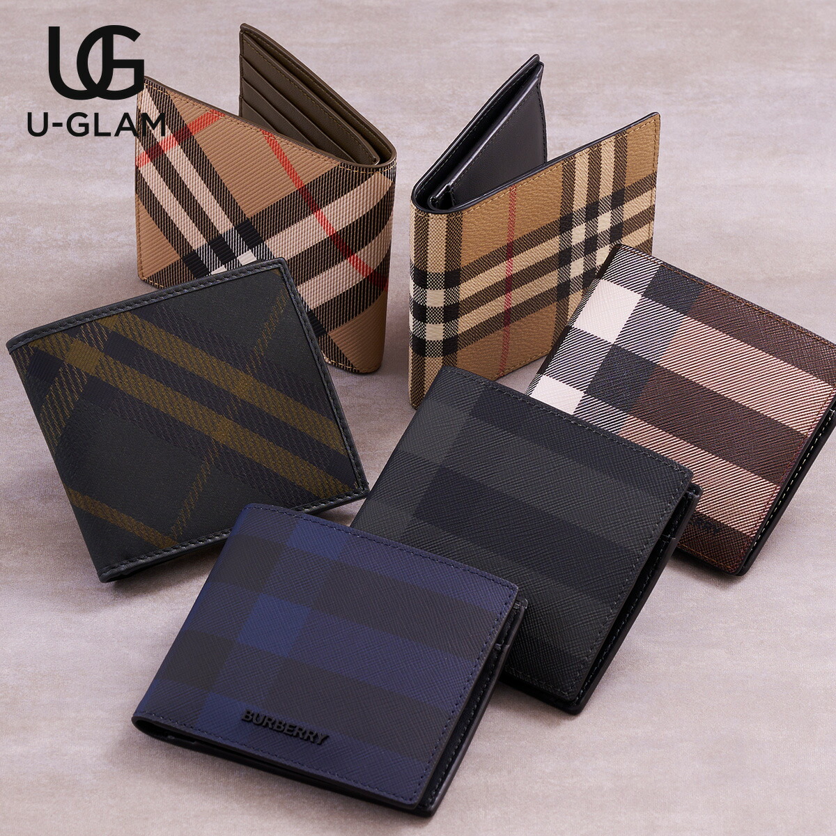 楽天市場】BURBERRY バーバリー 小物 二つ折り財布 8052802 8073284