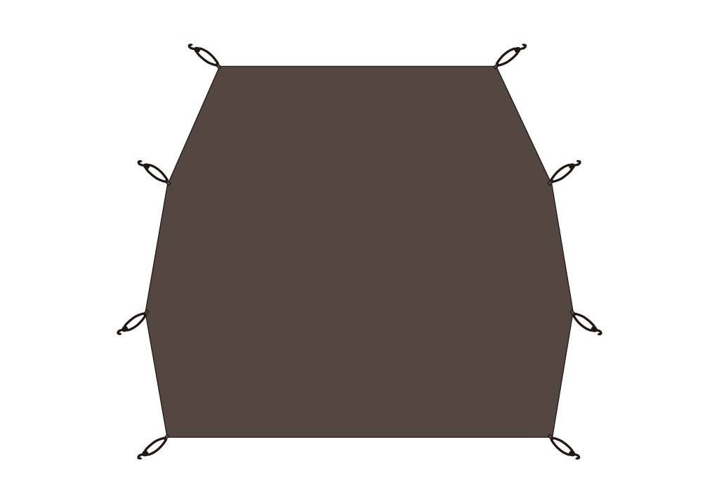 楽天市場】UJack(ユージャック) テント シートお座敷シート Bellows