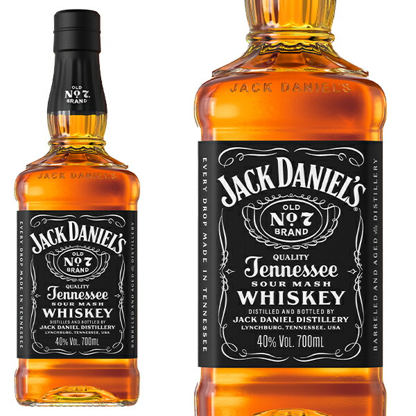 楽天市場】ジャックダニエル ブラック Old No.7 700ml 40％ 正規輸入