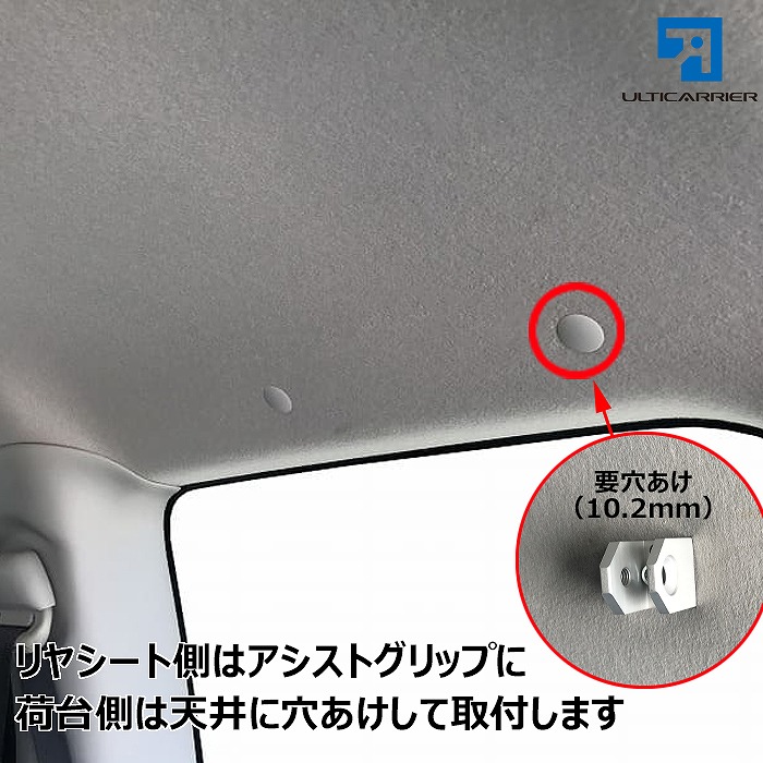 楽天市場】プロボックス サクシード 用 室内キャリア クロスバー2本