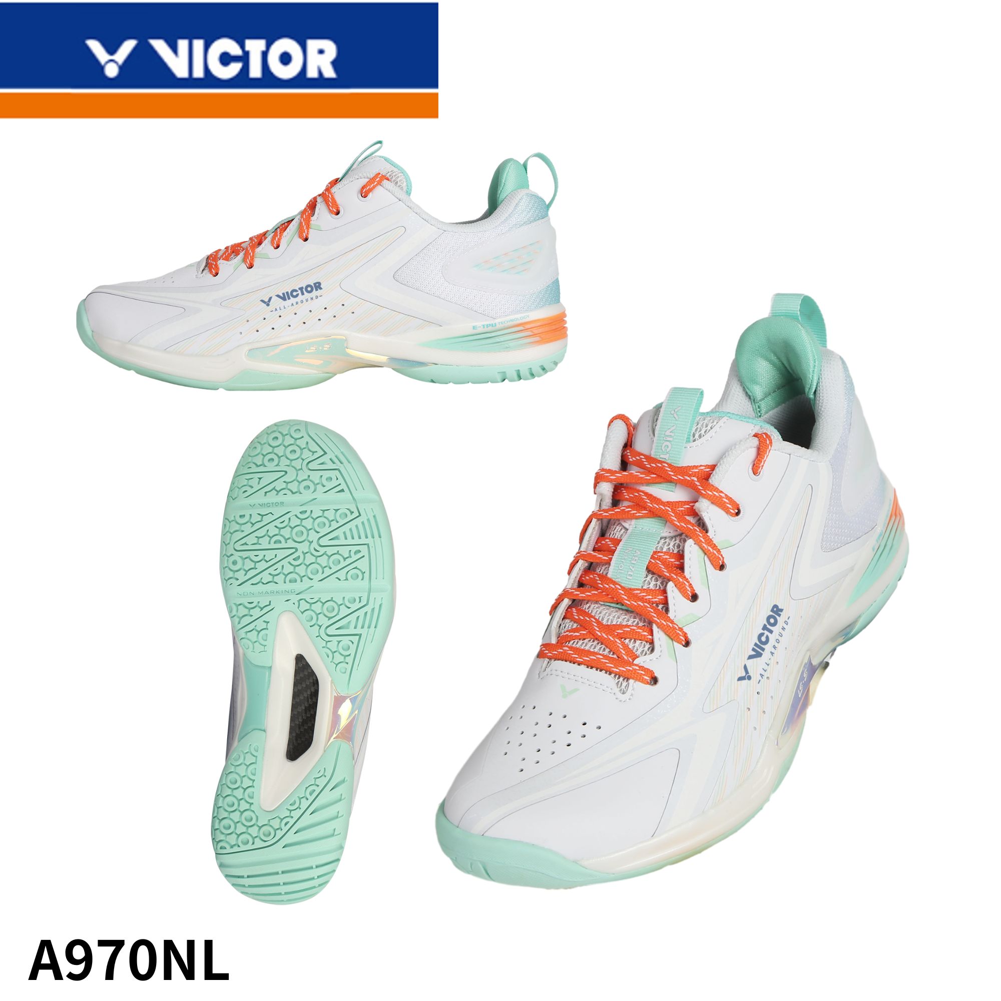 楽天市場】ビクター VICTOR バドミントンシューズ シューズ A970NL