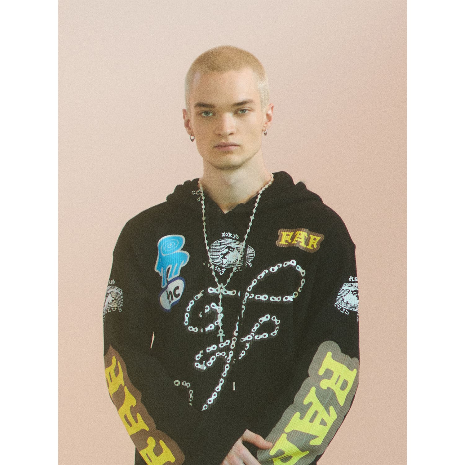 楽天市場】FAKE AS FLOWERS FAF | ANKH ROSSARY (BLUE) 十字架 クロス