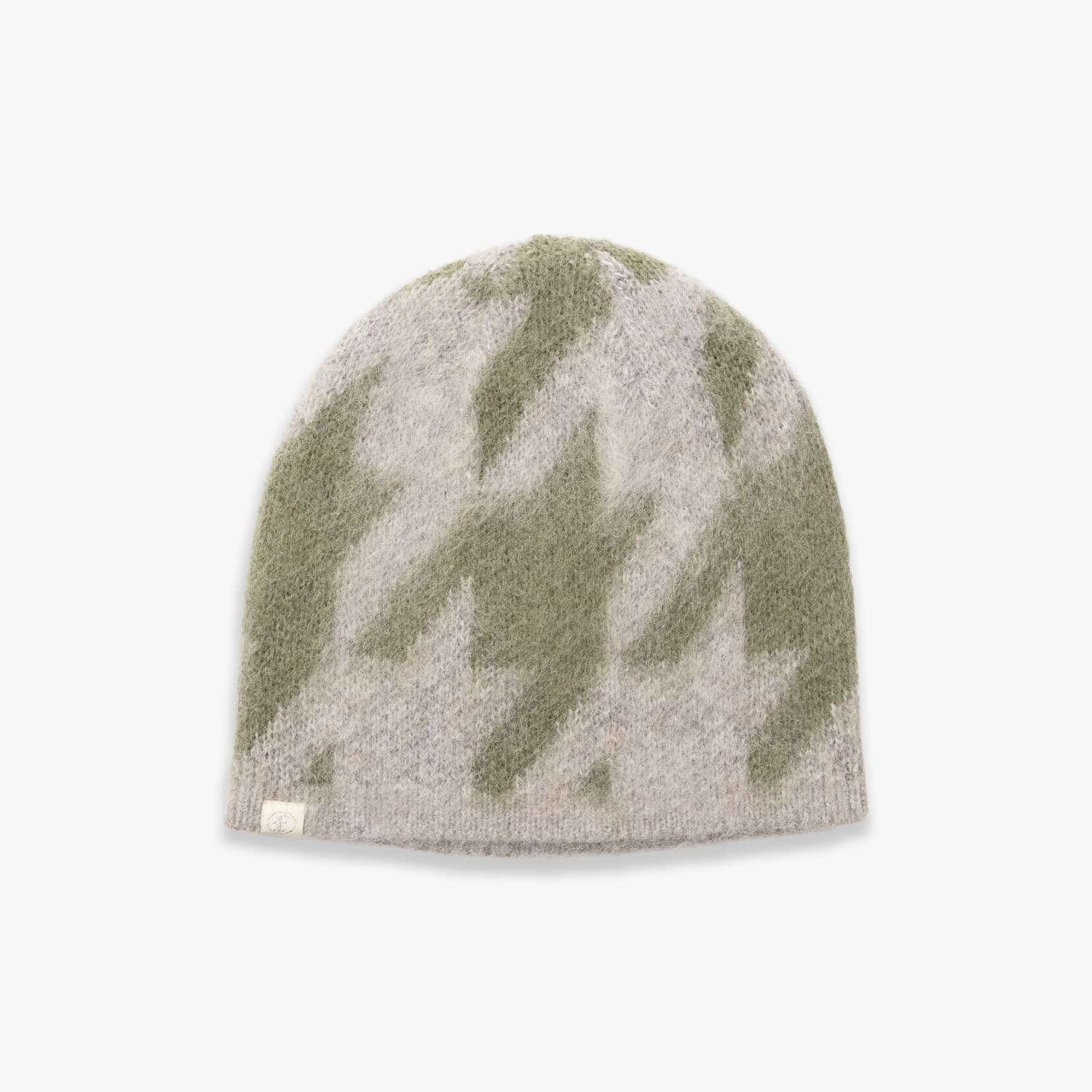 楽天市場】FAKE AS FLOWERS FAF | HOUNDSTOOTH MOHAIR BEANIE (KHAKI
