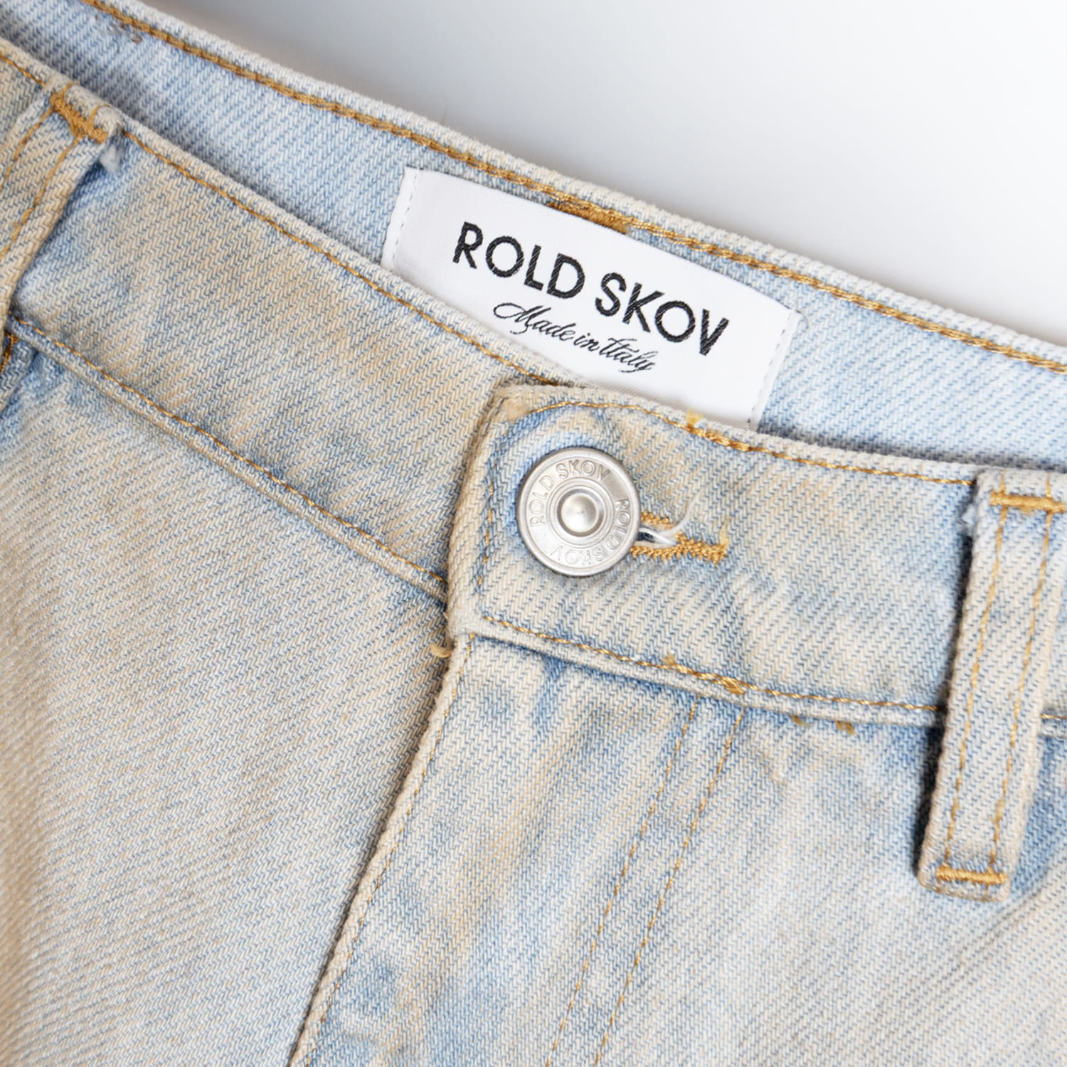 楽天市場】ROLD SKOV | WIDE PANT (BURNT SCRATCHES) デニムパンツ