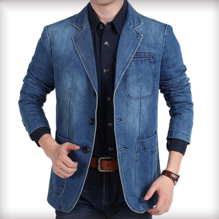 楽天市場】デニム テーラードジャケット デニム スーツ メンズ デニム