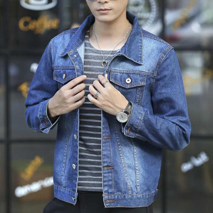 楽天市場】メンズ XS-5XLサイズデニムジャケット Gジャン デニム