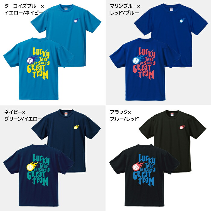 楽天市場】バレーボール Tシャツ 練習着 半袖 バックプリント 両面