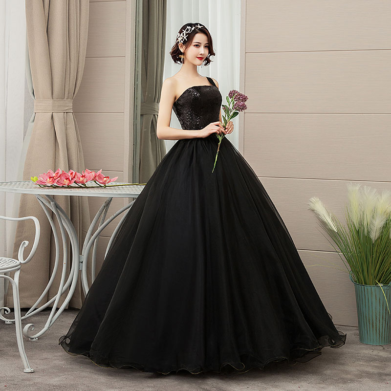 楽天市場】カラードレス ステージ 衣装 ブラック 演奏会用ドレス