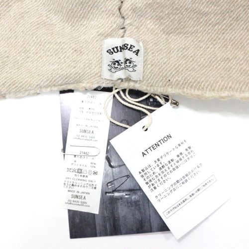 楽天市場】SUNSEA サンシー 21AW 第七のストール ナチュラル 【中古