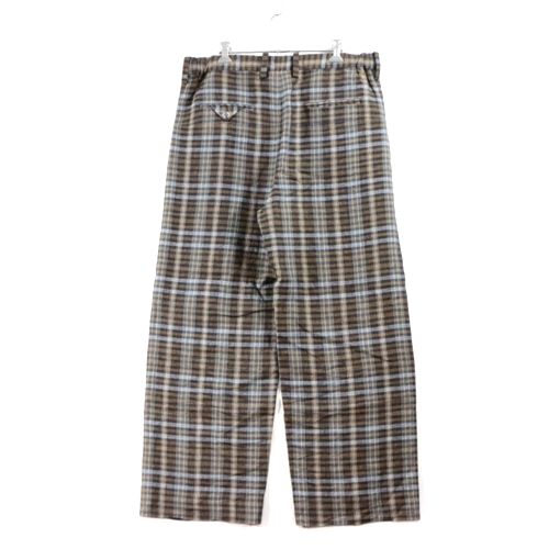 SUNSEA サンシー SUNSEA パンツ 19ss SPEC LINEN CHECK PANTS パンツ