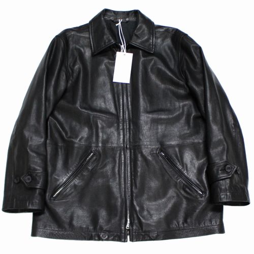楽天市場】YOKE ヨーク 23SS GOAT LEATHER ZIP BLOUSON ボートレザー