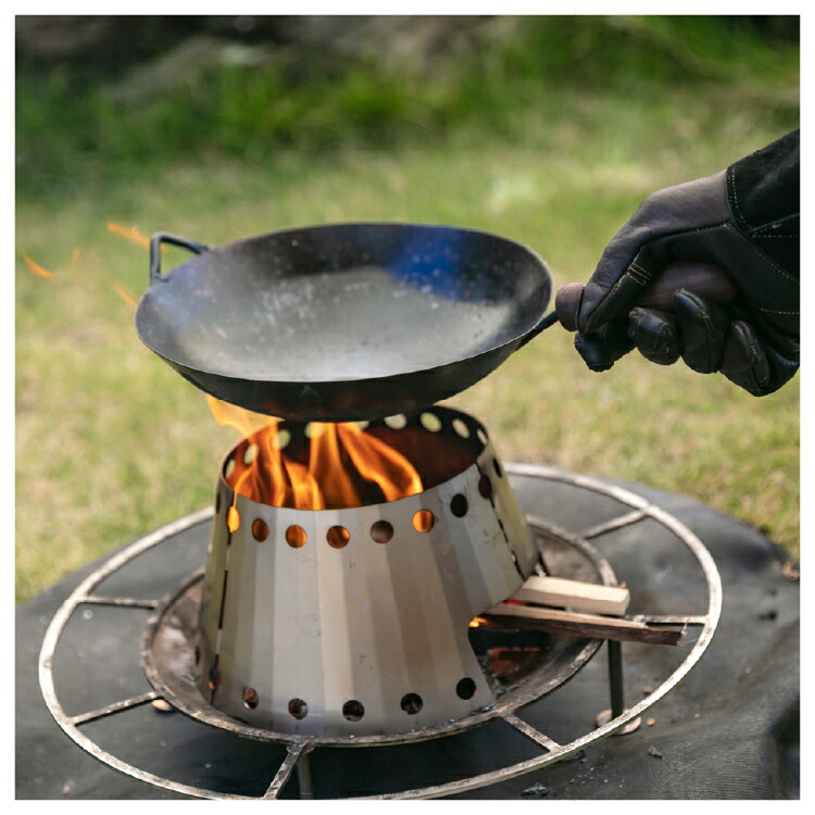 楽天市場】[槙塚鉄工所] タキビズム タキビズム 中華鍋 / 北京鍋 鉄