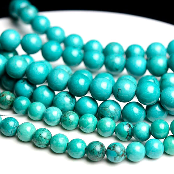 楽天市場】ターコイズ トルコ石 【14mm連売り：一連約40cm】激安卸価格