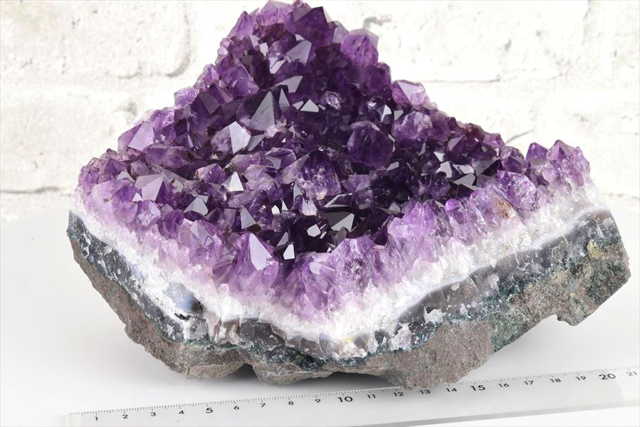 楽天市場】□約3.54kg□ アメジスト 特大 クラスター 原石ブラジル