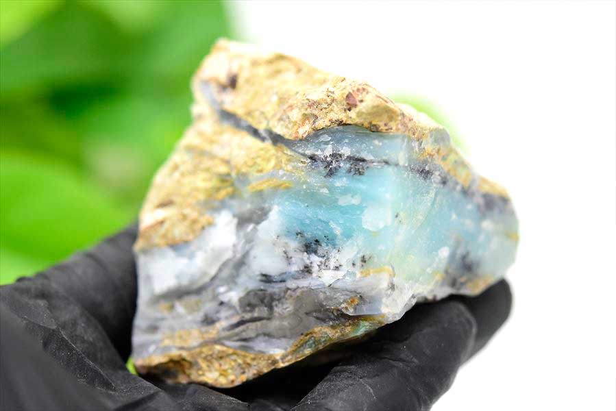 楽天市場】◇約292.2g◇希少 ブルーオパール 原石□ペルー・アカリ鉱山