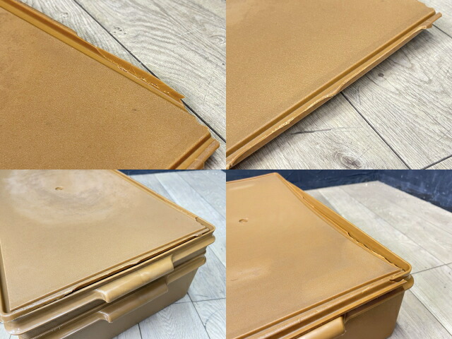 楽天市場】TUPPERWARE タッパーウェア 衣装ケース 4点セット 【中古