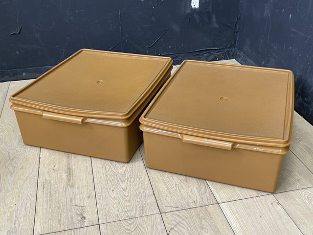 楽天市場】TUPPERWARE タッパーウェア 衣装ケース 4点セット 【中古