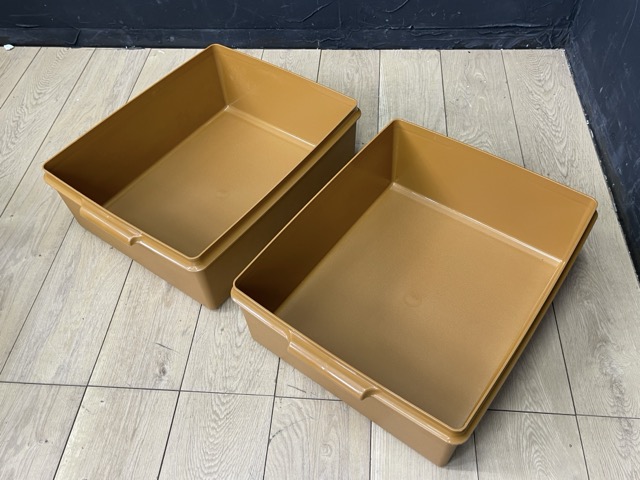 楽天市場】TUPPERWARE タッパーウェア 衣装ケース 4点セット 【中古