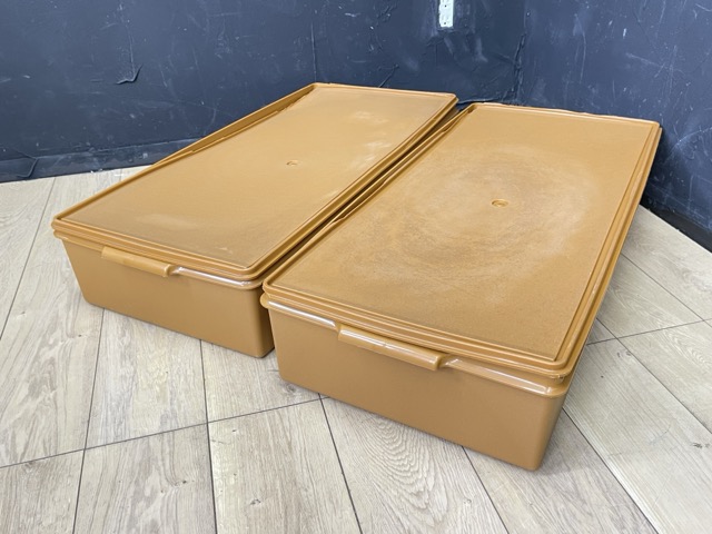 楽天市場】TUPPERWARE タッパーウェア 衣装ケース 4点セット 【中古