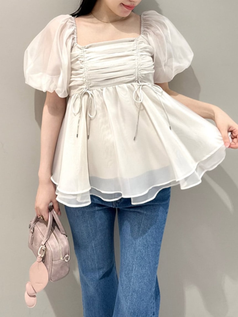 楽天市場】【SALE／50%OFF】シアーチュニックブラウス SNIDEL