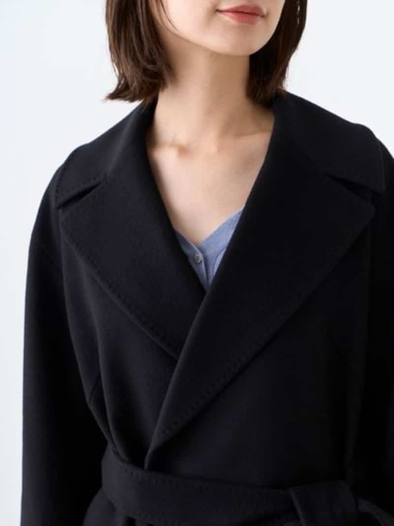 楽天市場】カシミヤ30%混ベーシックコート SNIDEL スナイデル