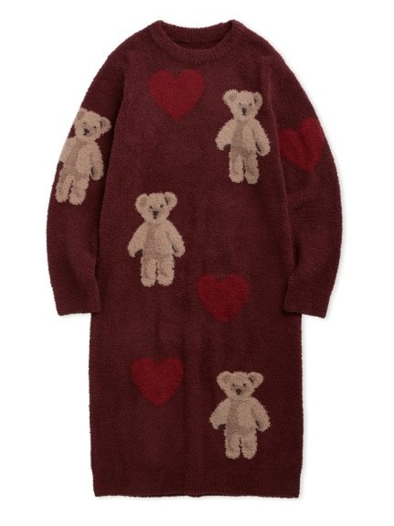 楽天市場】【ONLINE限定】【HOLIDAY】ベアハートジャガードワンピース