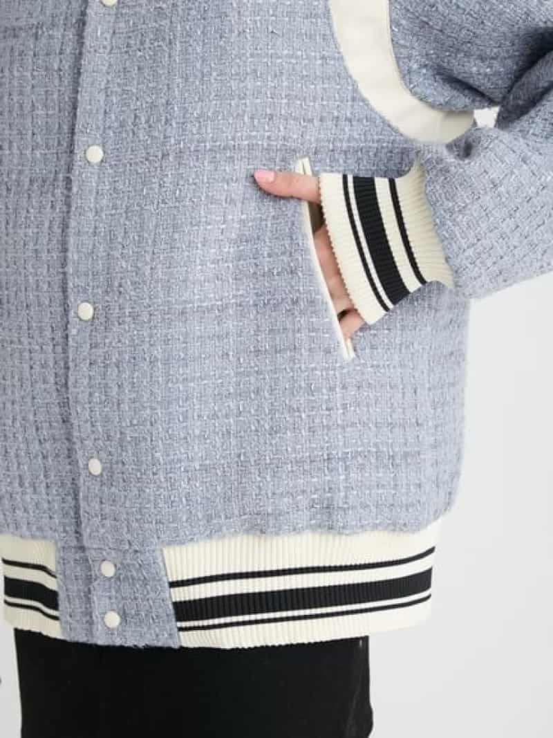 楽天市場】【SALE／20%OFF】バイカラーツイードスタジャン FURFUR