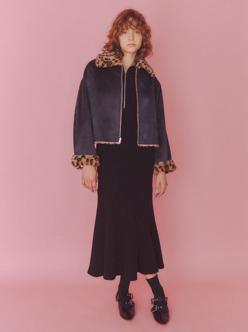 楽天市場】【限定カラー】エコファーリバーシブルブルゾン FURFUR