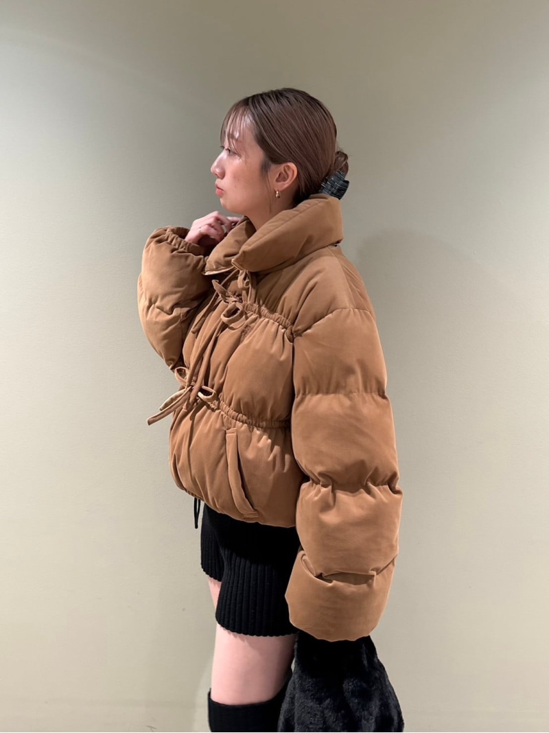 楽天市場】リボンショートダウン FURFUR ファーファー ジャケット