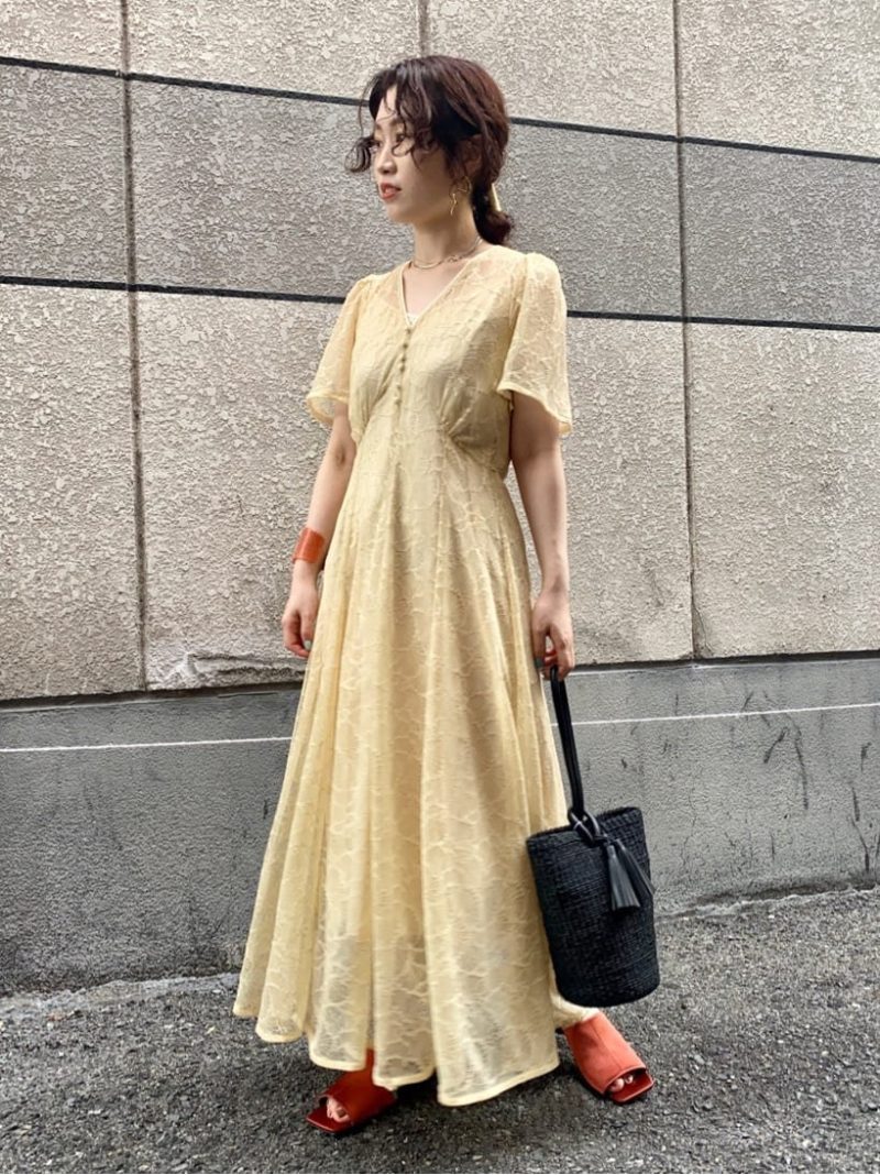 楽天市場】【SALE／50%OFF】ラッセルレースフレアワンピース FRAY I.D