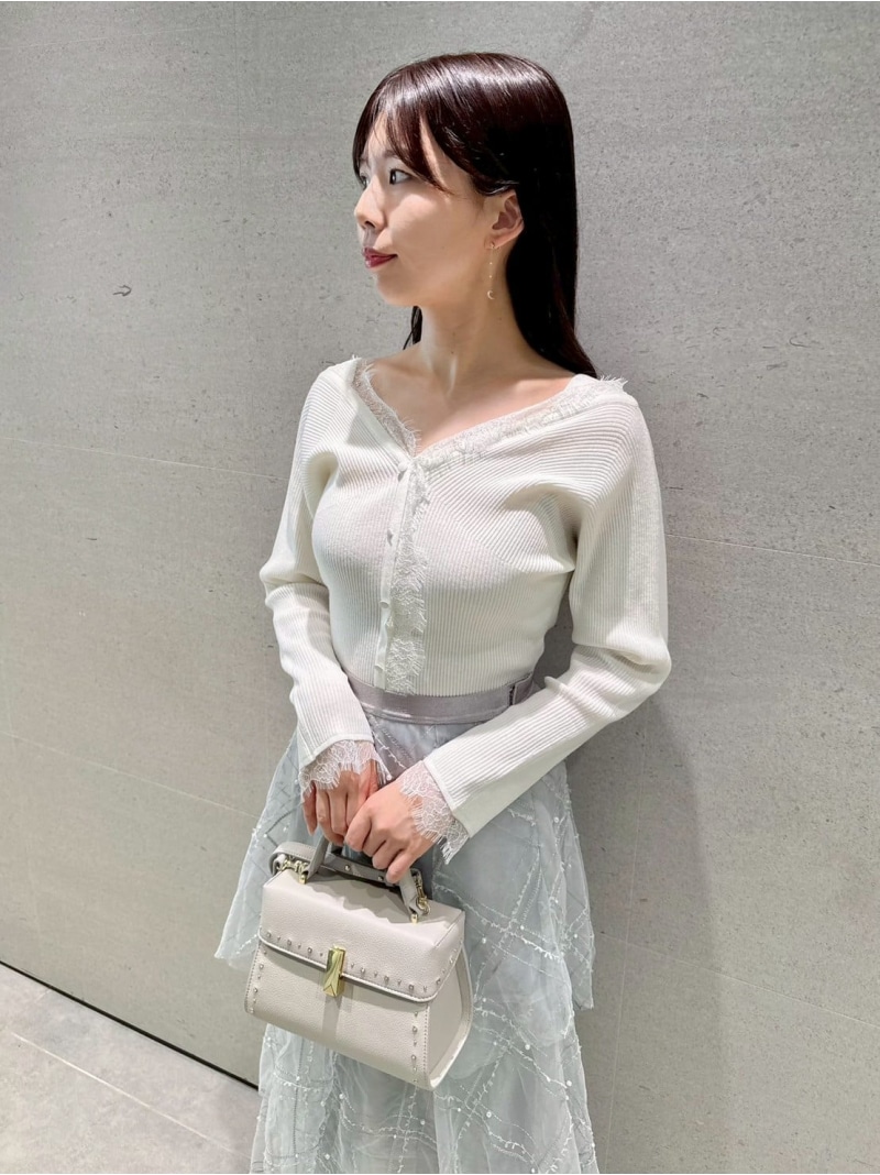 楽天市場】【SALE／30%OFF】レーストリムニットプルオーバー CELFORD