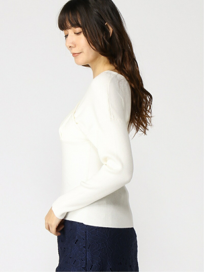 楽天市場】【SALE／45%OFF】カシュクールニットプルオーバー CELFORD