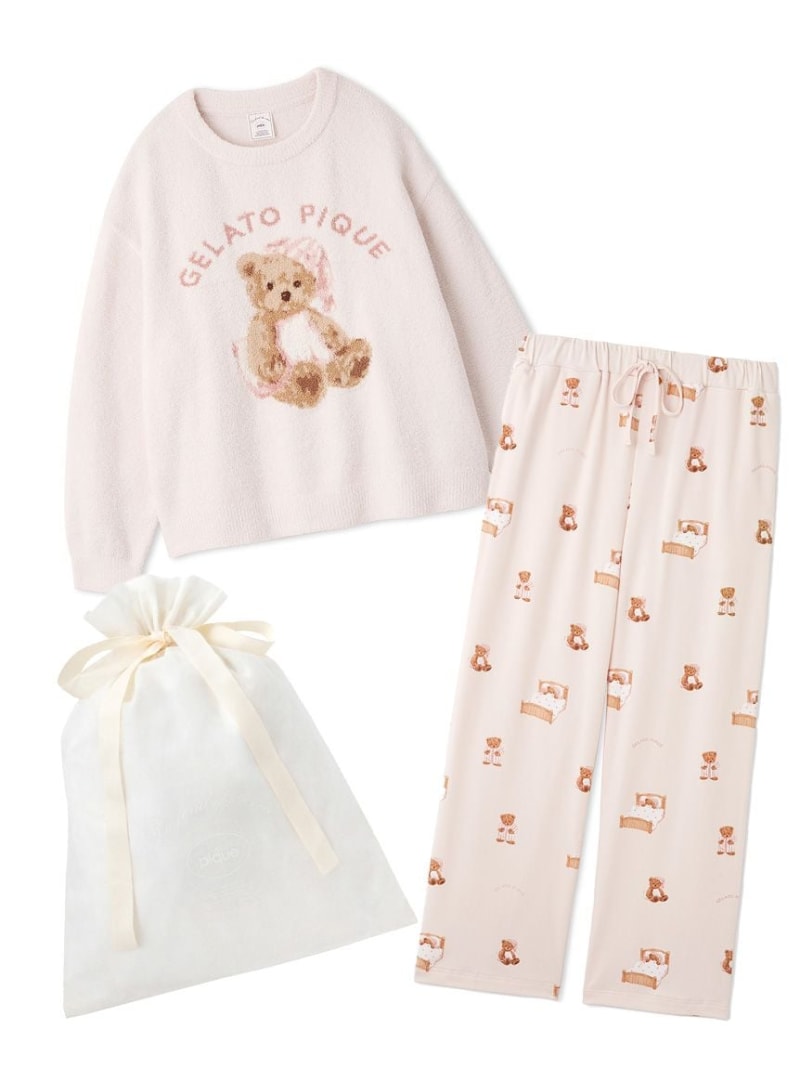 楽天市場】【ラッピング済み】GOOD NIGHT BEARジャガードプルオーバー