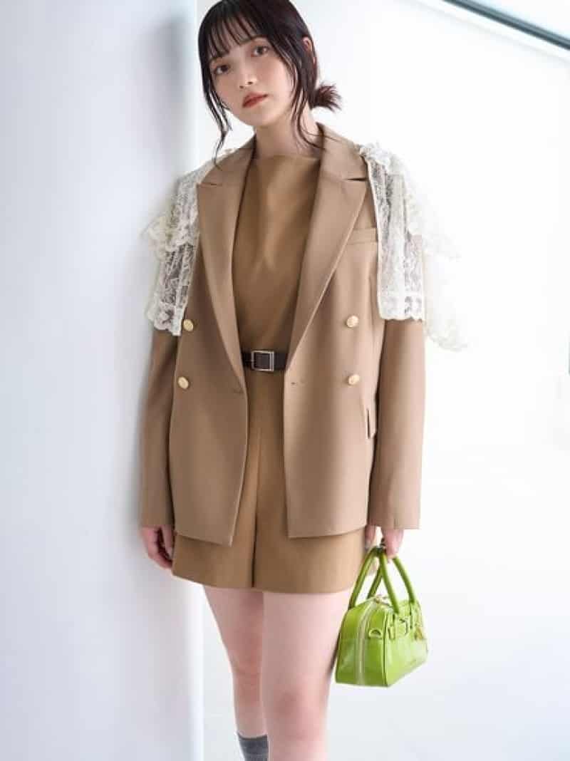 楽天市場】【SALE／30%OFF】金釦ダブルブレストジャケット LILY BROWN