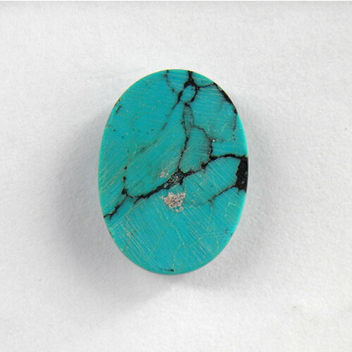 楽天市場】ターコイズ ルース 7.36ct 約13x18mm 天然石 オーバル