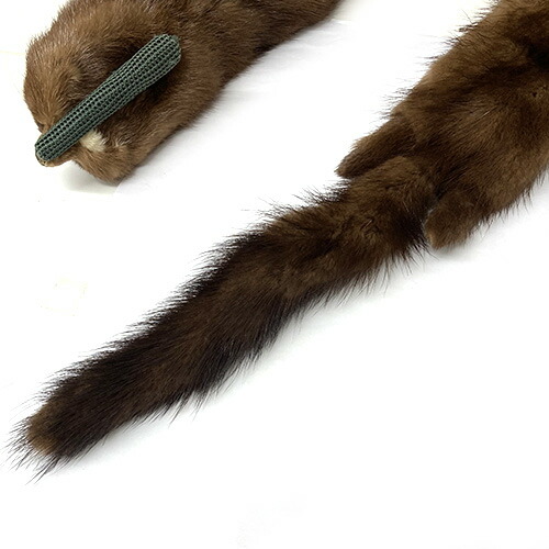 楽天市場】パステルミンク リアルファー マフラー 襟巻き 追掛 顔付き