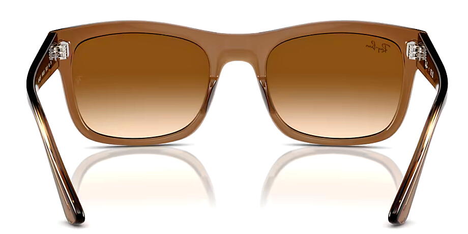 楽天市場】レイバン RayBan RB4428F 664051 56mm 透明ライトブラウン