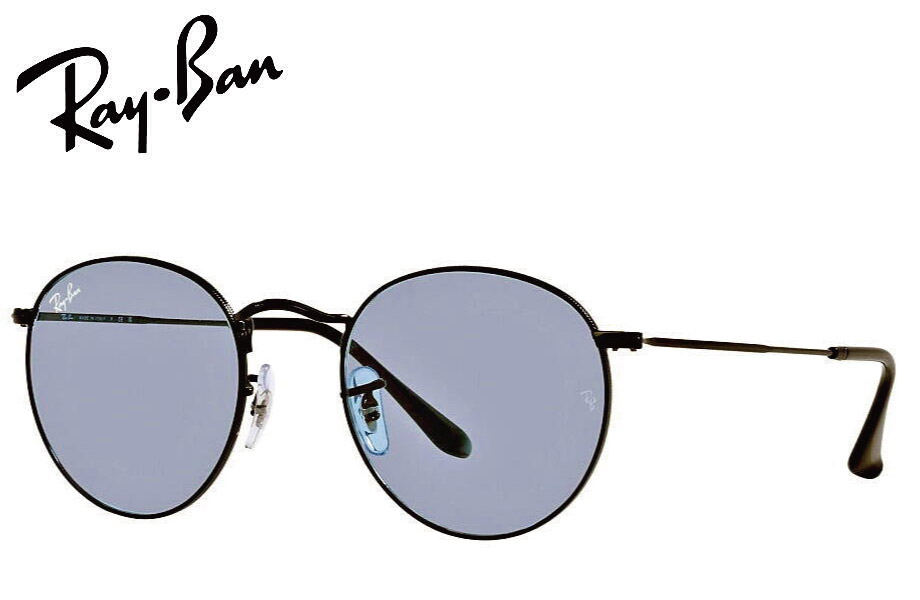 楽天市場】レイバン ROUND METAL RB3447 002/64 50mm WASHED LENSES