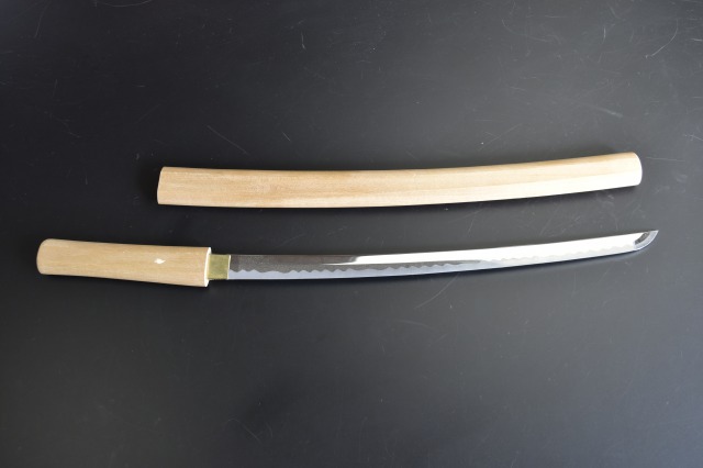 楽天市場】美術刀剣 模造刀 白鞘小刀(並刀身) SW-1100M（古仕立て