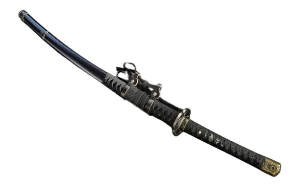 楽天市場】V.ROAD 模造刀 山本勘助拵え太刀（黒鞘）コンビニ受取不可