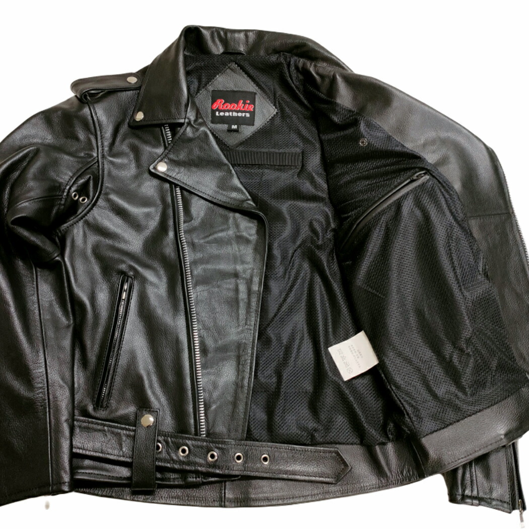 楽天市場】ルーキー ライダース レザージャケット ROOKIE RLJ-01N