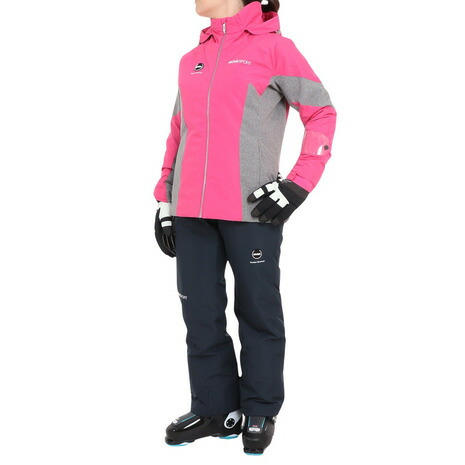 銀さん専用】DESCENTE スキーウェア 女性用 ピンク 0 上下 銀さん専用