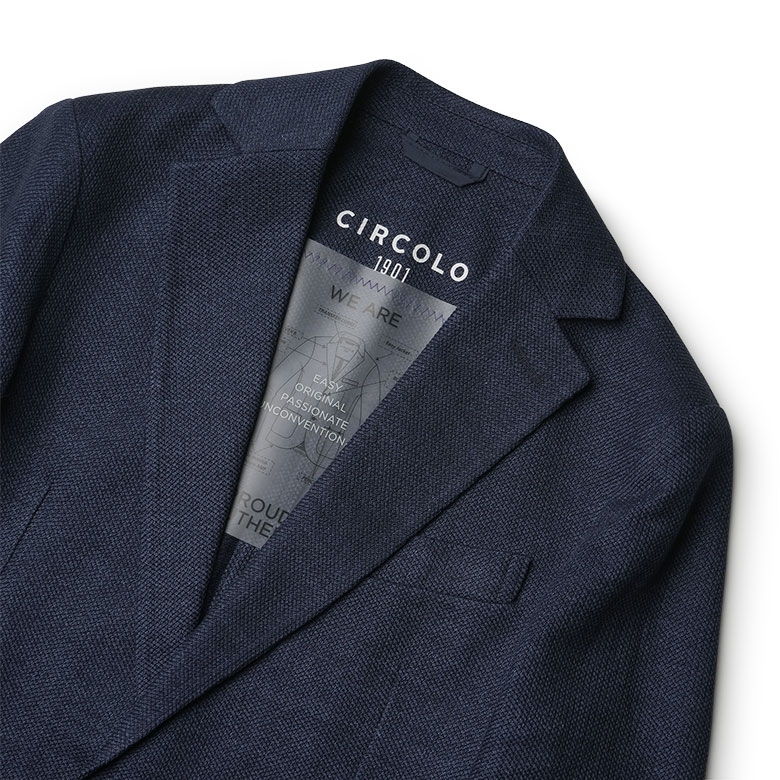 楽天市場】【50%OFF!】チルコロ ジャケット ホップサック リネン