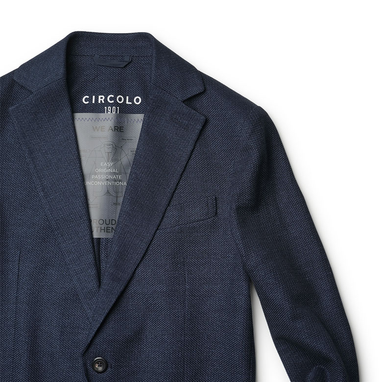 楽天市場】【50%OFF!】チルコロ ジャケット ホップサック リネン