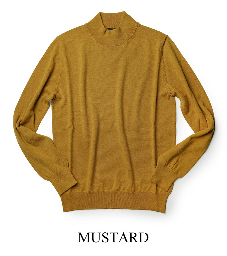 楽天市場】【40%OFF】バフィー ニット モックネック ハイゲージ 14